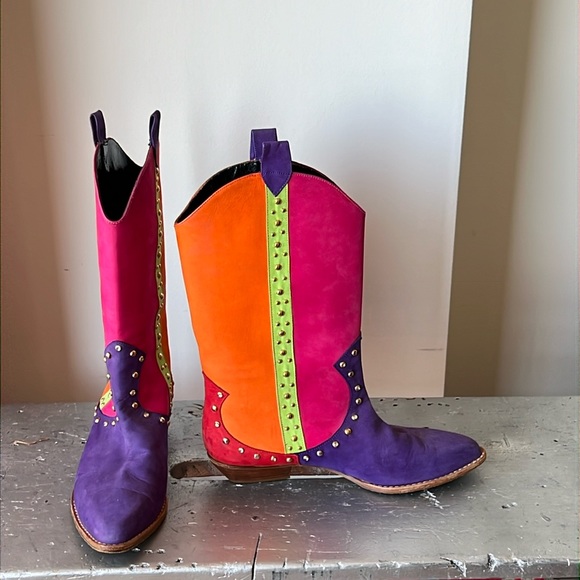 Vintage Cowboy Boots- Cowgirl Western Boots
Rocker Boots - Picture 9 of 17